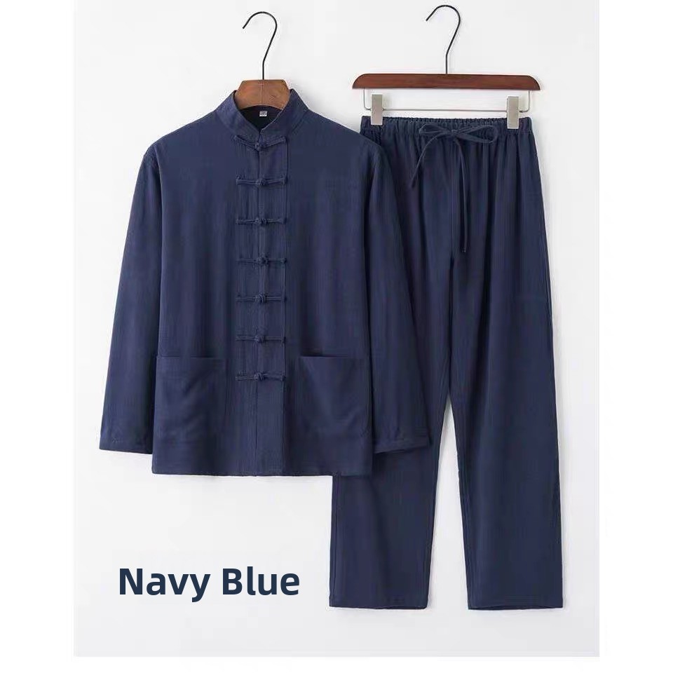 Mens Linen Shirt Long Sleeve - Nouvelle chemise décontractée en coton et