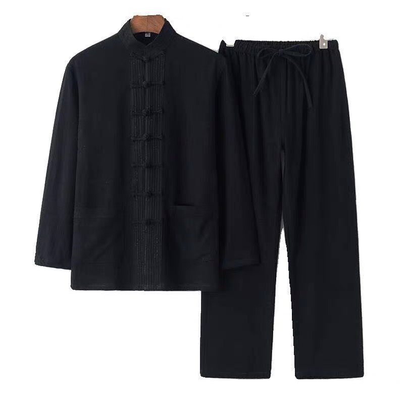 Nouvelle chemise décontractée  - Mens Linen Shirt Long Sleeve avis et prix