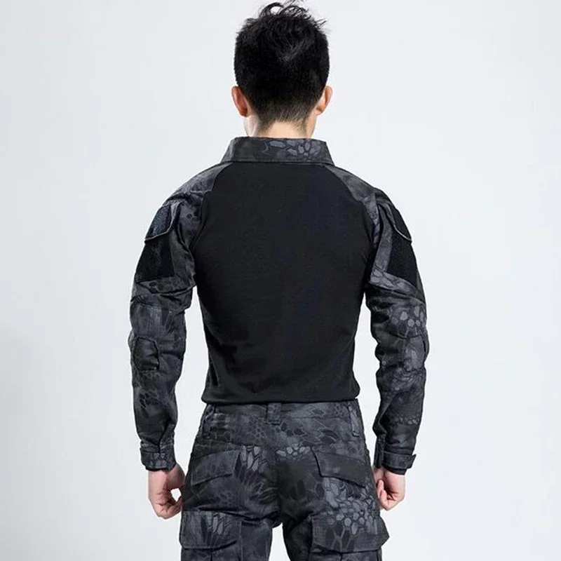S-4XL, vêtements tactiques en  - Tactical Military Shirt Cargo avis et prix