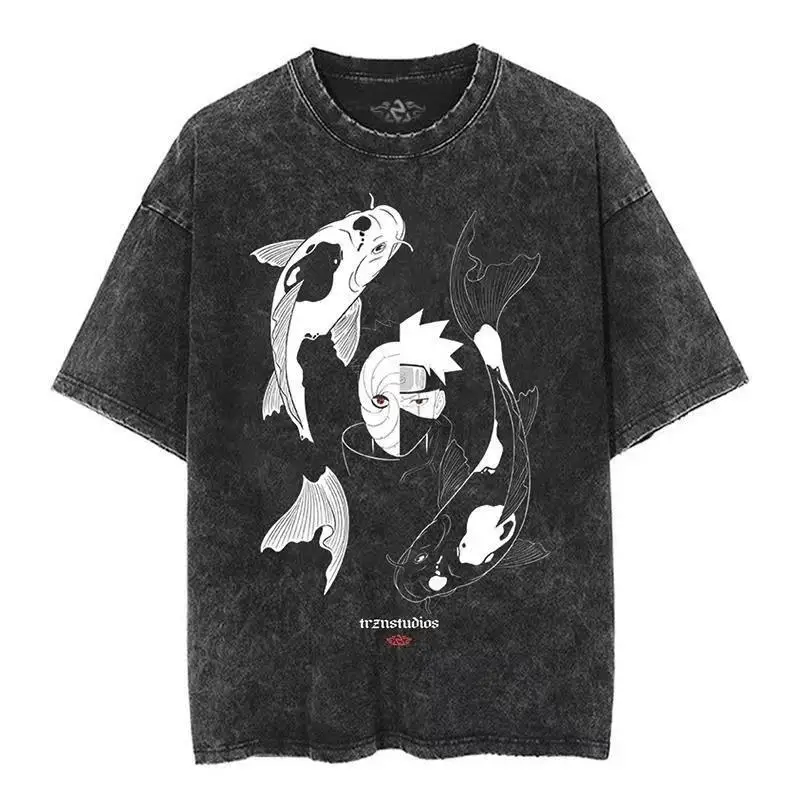 T-shirt délavé style vieilli N - Acid Wash Vintage Graphic T Shirt avis et prix