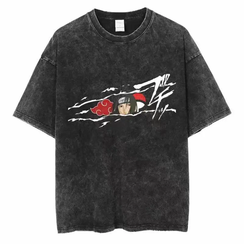 T-shirt délavé style vieilli N - Acid Wash Vintage Graphic T Shirt avis et prix