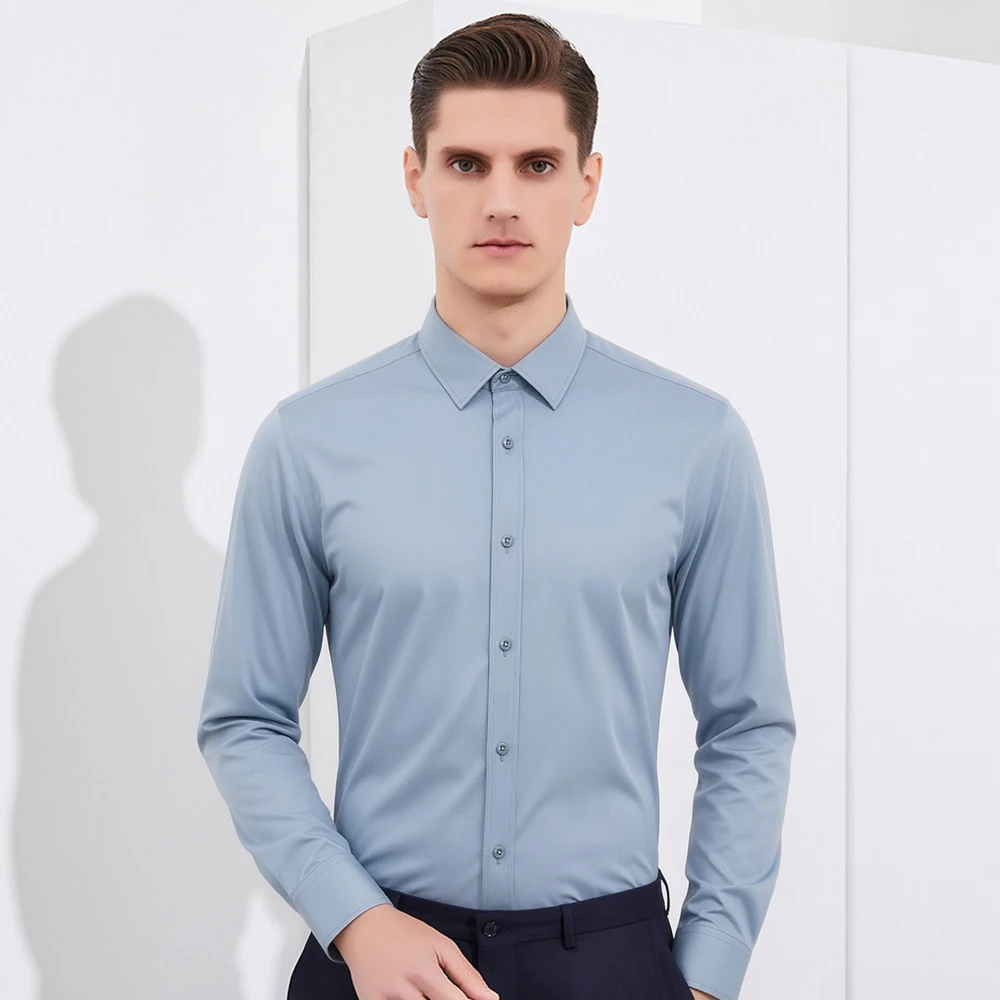 Chemise habillée homme sans re - Breathable Bamboo Fiber Shirt Non Iron avis et prix