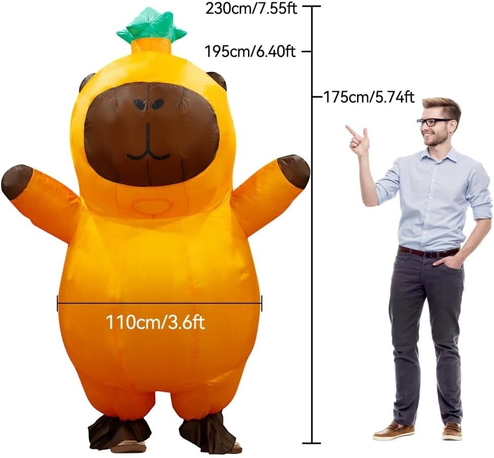 Costume gonflable de capybara  - Suits avis et prix