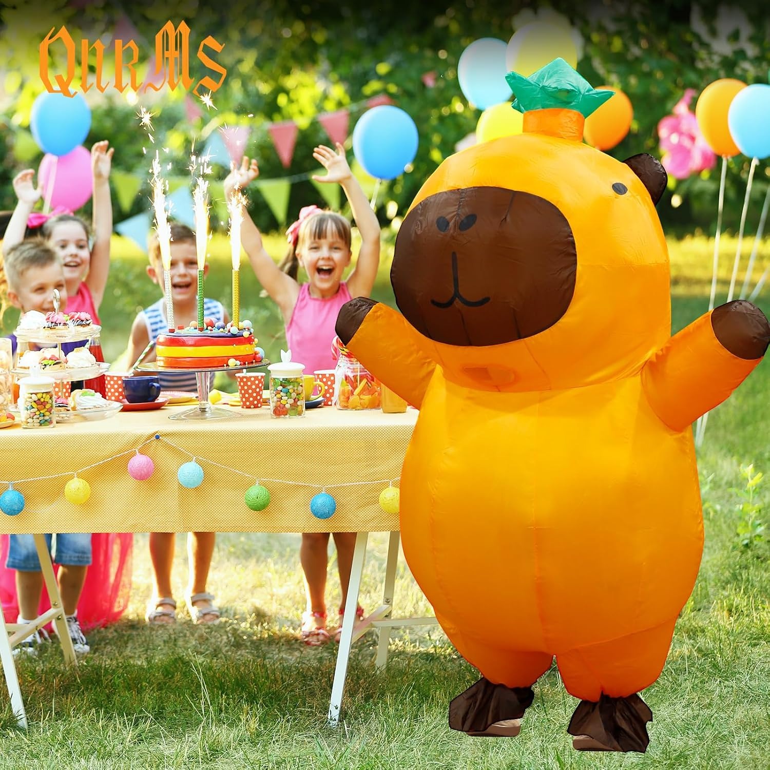 Costume gonflable de capybara  - Suits avis et prix