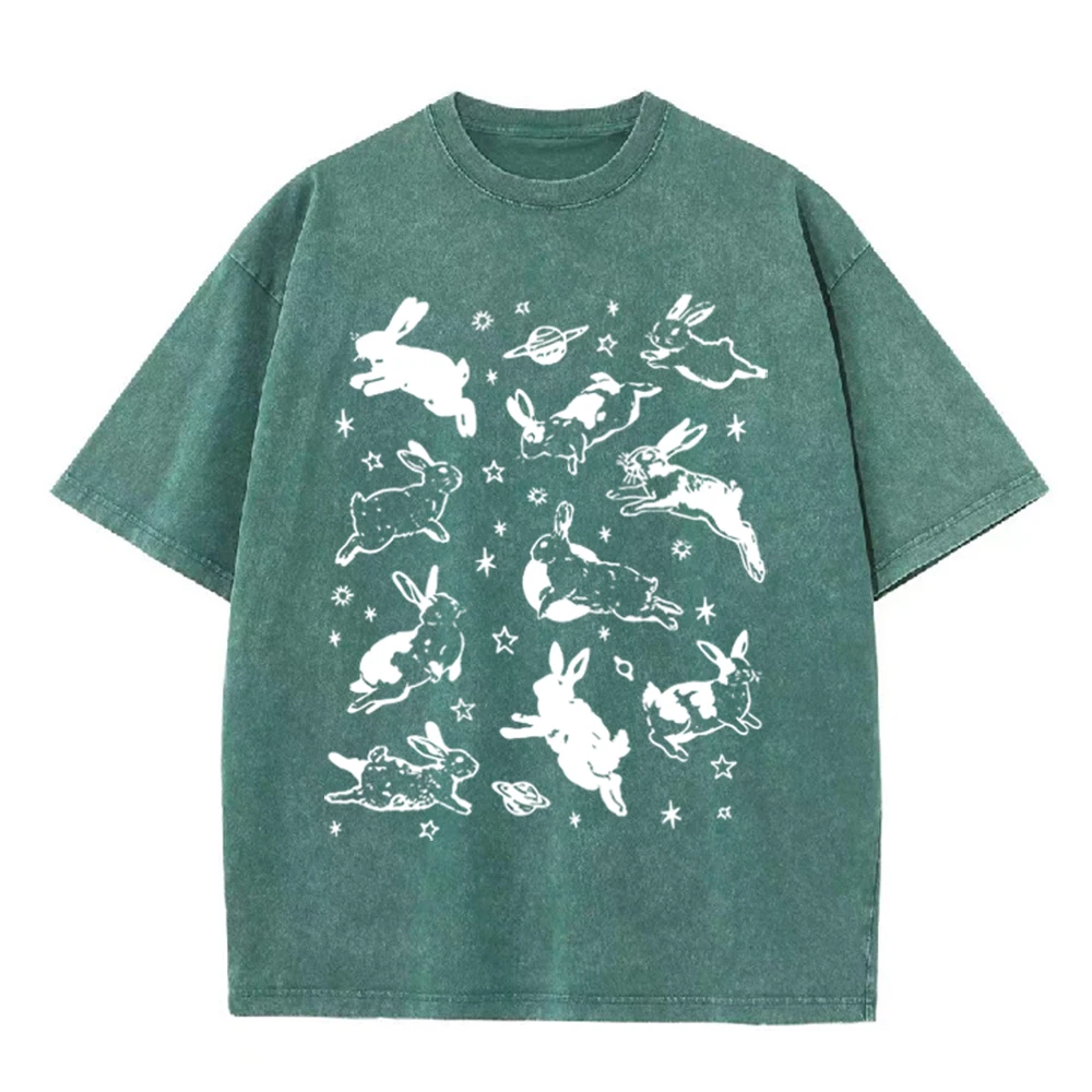 T-shirt unisexe décontracté no - Acid Wash Vintage Graphic T Shirt avis et prix