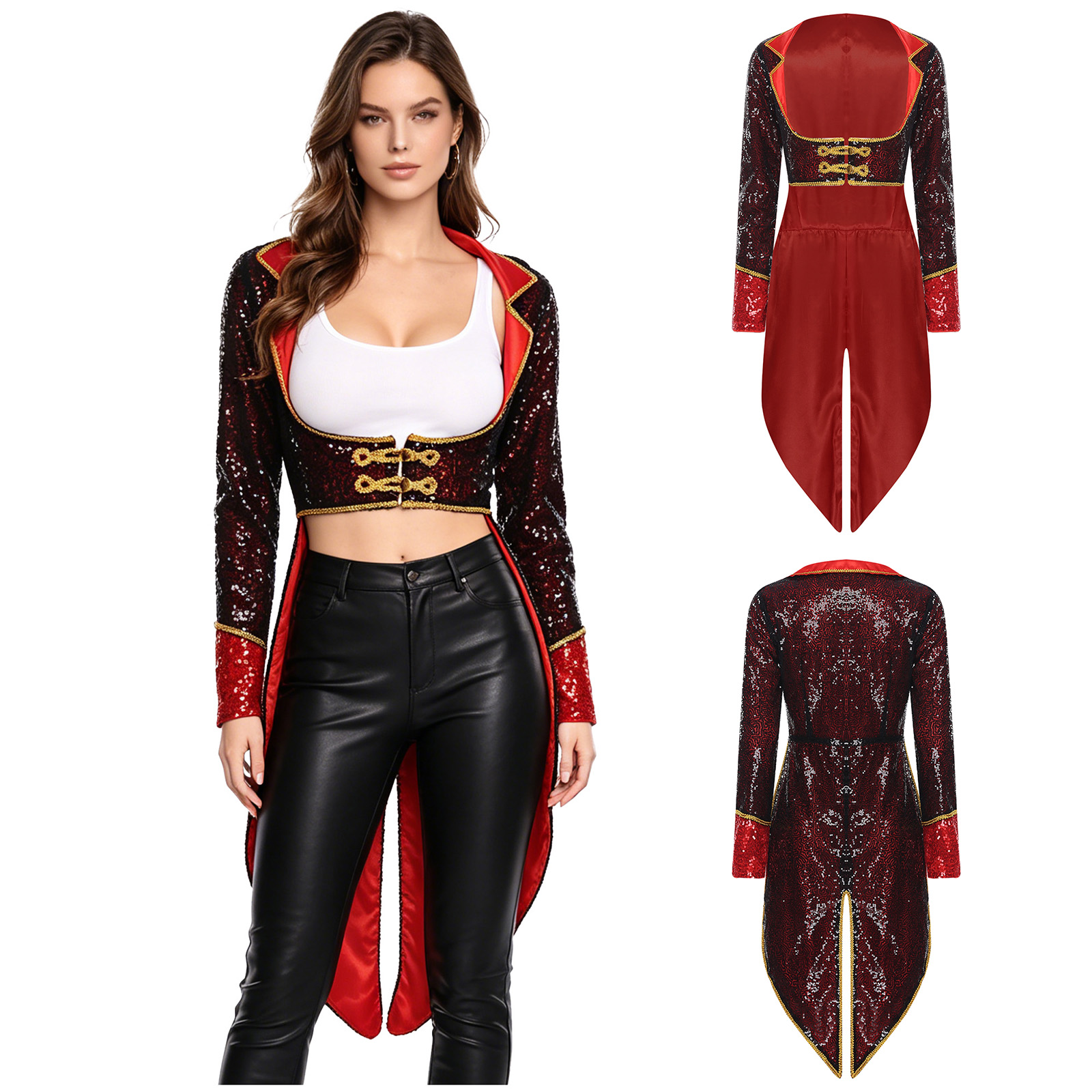 Veste de cirque pour femme, co - Jackets avis et prix