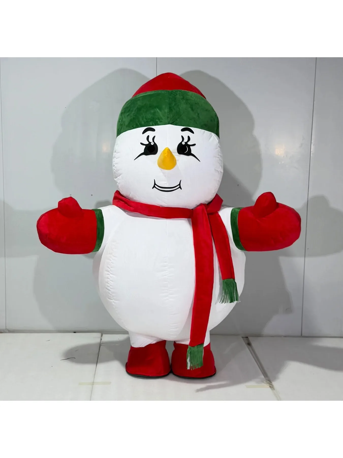 Costume de mascotte bonhomme d - Suits avis et prix