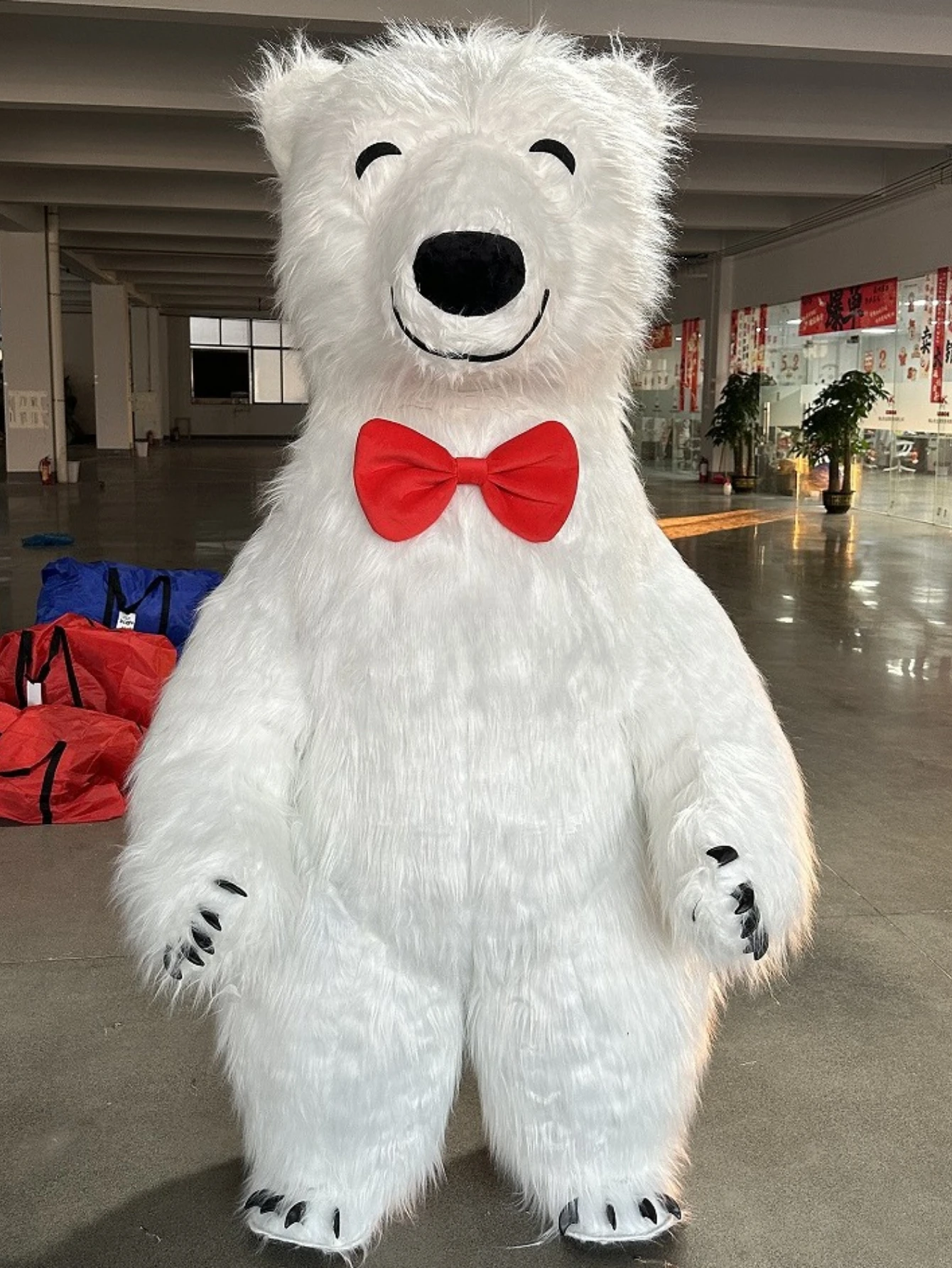 Costume de mascotte d'ours pol - Suits avis et prix