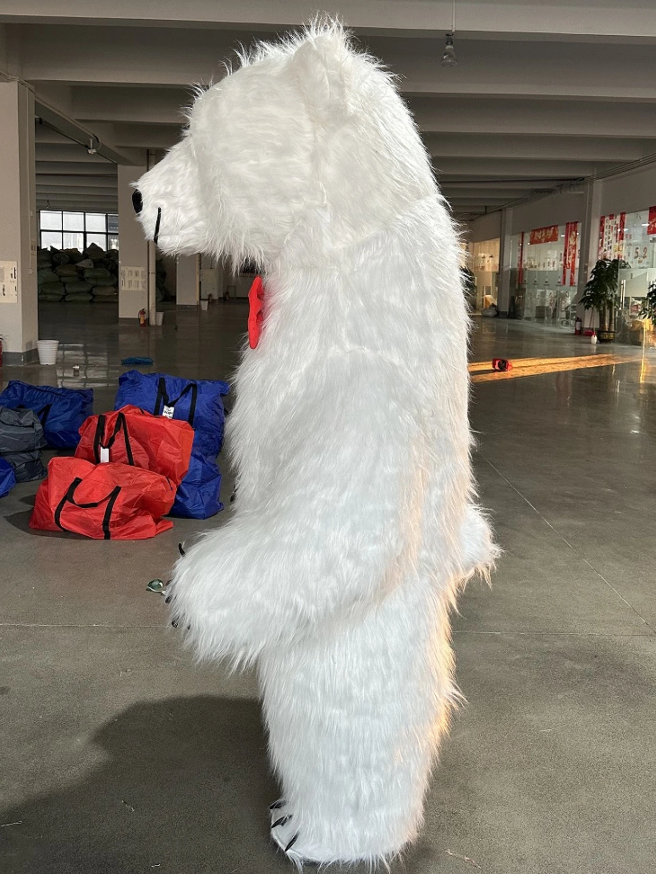 Costume de mascotte d'ours pol - Suits avis et prix