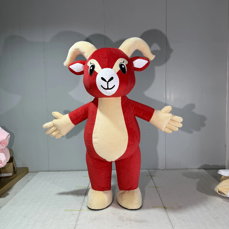 Costume de mascotte chèvre rou - Suits avis et prix