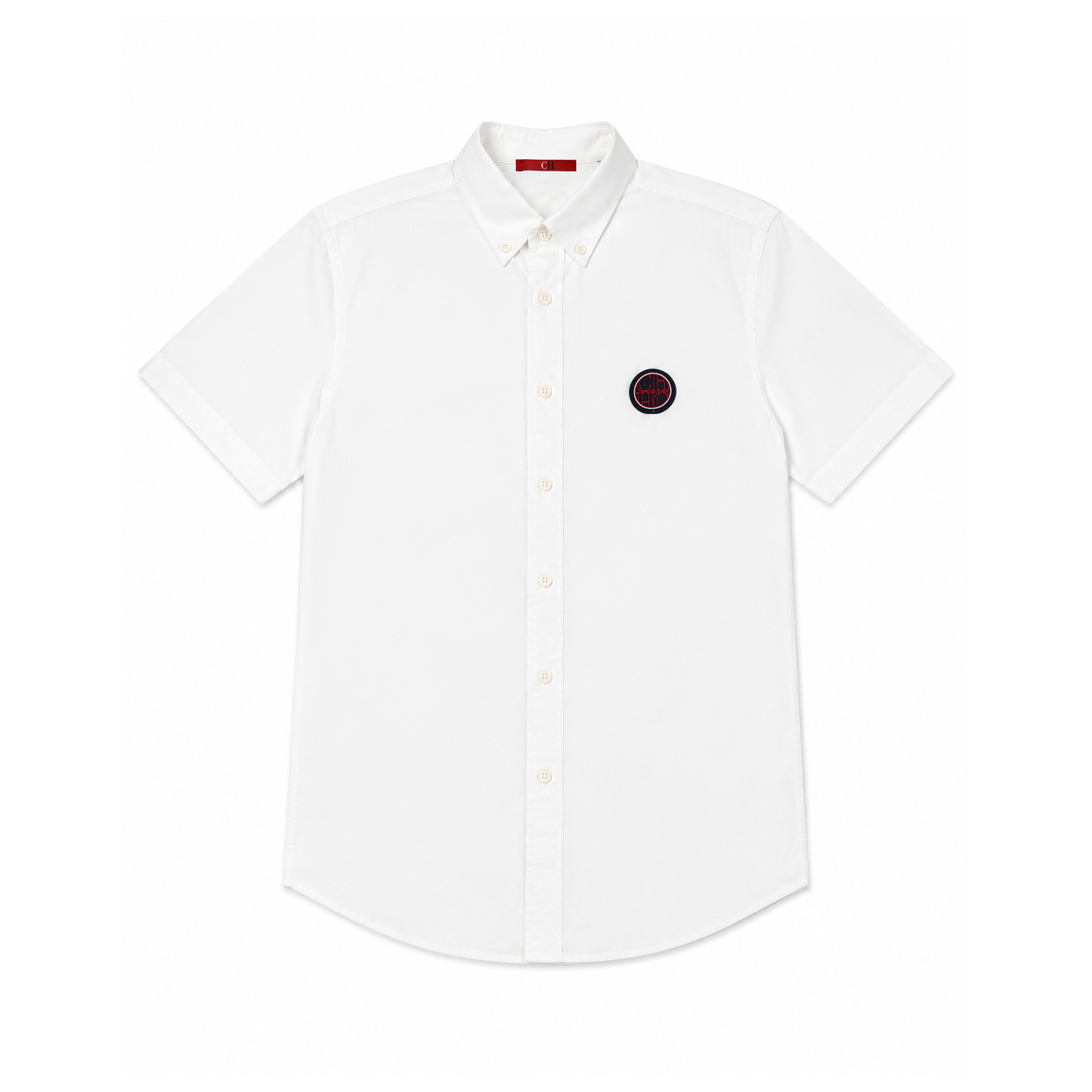 Chemise Oxford blanche à manch - Oxford Cotton Casual Shirt Business avis et prix