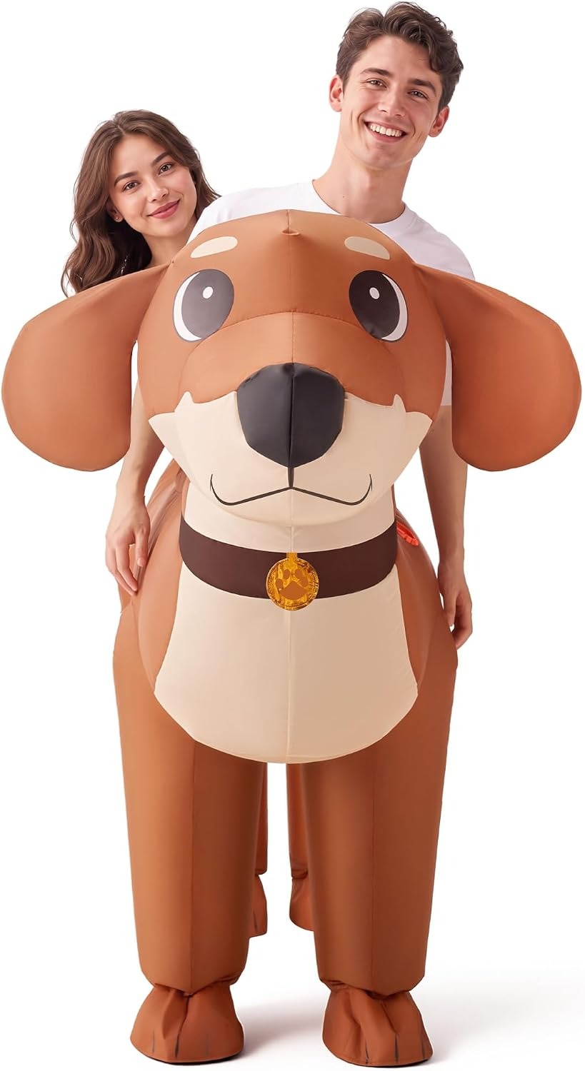 Costume gonflable de teckel Sp - Suits avis et prix